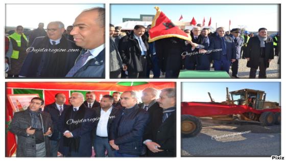 وجدة..الوزير نزار بركة يطلق بالشريط الحدودي تأهيل وفتح طرق جديدة