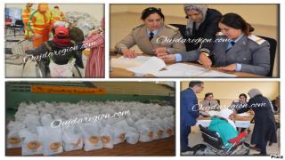 تنزيلا للتعليمات الملكية وجدة تضاعف المراكز لتسليم قفة رمضان في احسن الظروف