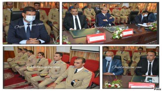بالصوت والصور..مبروك عامل اقليم جرادة ينصب بنعزوز كاتبا عاما ورجال السلطة الجدد وينوه بالسلف