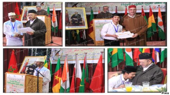 شاهدوا بوجدة العلامة بنحمزة يقيم حفل افطار وتكريم للطلبة المسلمين الأجانب