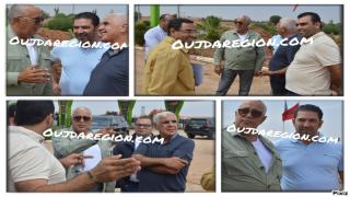 الوالي الجامعي ورئيس الجهة في خرجة ميدانية لتقييم نتائج الفيضانات واصلاح النقط السوداء