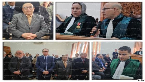 شاهدوا بوجدة تنصيب أمغار وبلوزير والغلام قضاة جدد بالمحكمة الإدارية