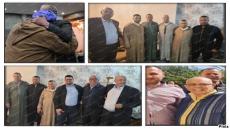 شاهدوا بوجدة بمنزل هشام الصغير كبار اعيان اهل انكاد يحييون تابين الحاج بوفلجة مؤسس كوليمو