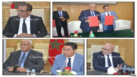 جهة الشرق توقع توأمة مع وجهة اترارزة الموريتانية وتستهلها بلقاء رجال الاعمال