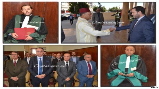 جرسيف..مراسيم تنصيب رئيس المحكمة ووكيل الملك الاستاذ الهواري والاستاذ اليوسفي