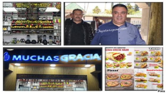 حمادي يفتح MUCHAS GRACIA بحي المطار بالناظور