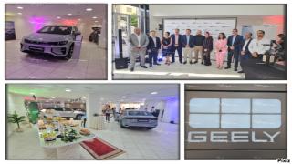 شاهدوا بوجدة افتتاح الشوروم الاول و الرسمي لGEELY للسيارات بجهة الشرق
