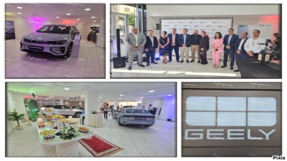 شاهدوا بوجدة افتتاح الشوروم الاول و الرسمي لGEELY للسيارات بجهة الشرق