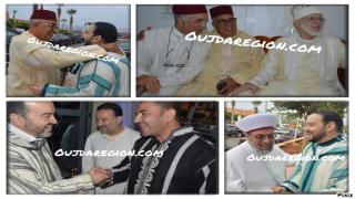 شاهدو..استقبال ضيوف الملتقى العالمي للتصوف في مقدمتهم مكلف بمهمة بالديوان الملكي ووالي ورئيس جهة الشرق