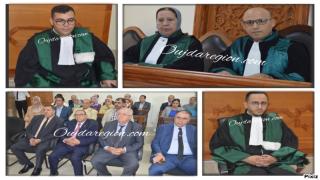 وجدة..حفل تنصيب فيلاوي والحو قاضيين بالمحكمة الإدارية