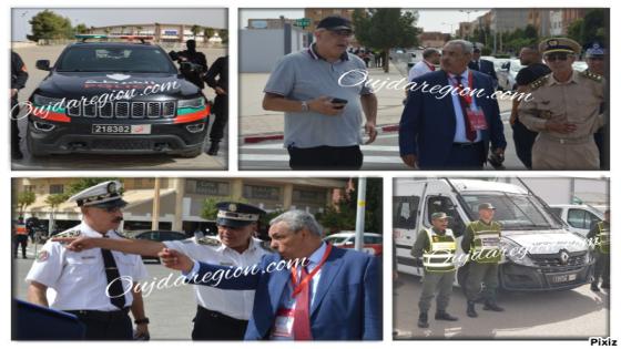 شاهدوا…ترتيبات أمنية مشددة وصارمة لتأمين مقابلة المنتخب الوطني بوجدة