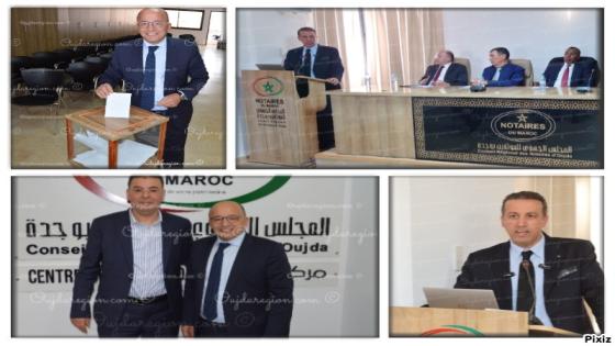 الأستاذ خليل متحد يهنىء البيطار الرئيس الوطني للموثقين الجديد