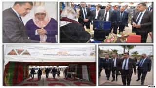 بواد الناشف وجدة..الزناتي الكاتب العام للولاية يفتتح معرض لمنتجات التعاونيات