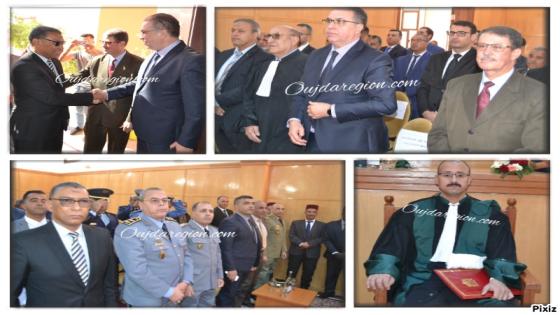 شاهد ببوعرفة..اجواء تنصيب الاستاذ الطالبي رئيسا للمحكمة الابتدائية