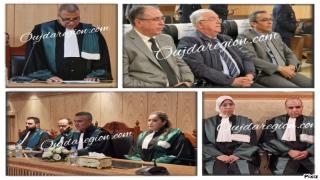 تاوريرت..لحظات تنصيب قضاة جدد بالمحكمة الابتدائية