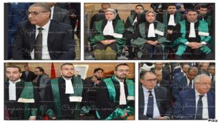 اجواء حفل تنصيب قضاة جدد بمحكمة جرادة