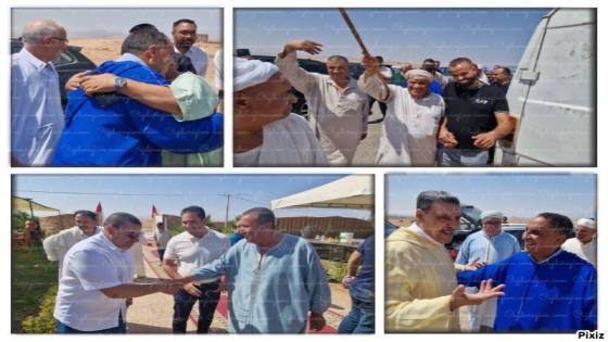 عرس وجدي بحضور جماهيري في ضيافة صقر لمهاية عزيز الرابحي