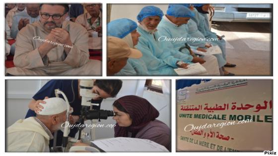 شاهدوا..فرحة المرضى بالقافلة الطبية للبودشيشية