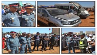 شاهدوا مجهودات جندارم بني درار تنجح موسم التبوريدة