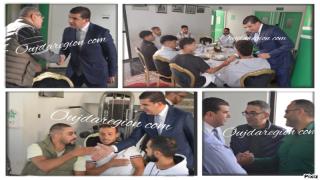 هوار في لقاء عائلي يوحد صفوف لاعبي المولودية الوجدية بروح جديدة