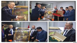 شاهدوا..وجدة: فعاليات المدينة تكرم لقجع رئيس الجامعة الملكية لكرة القدم