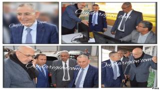 شاهدوا بوجدة الوالي خطيب الهبيل يترأس لجنة أمنية للوقوف على آخر الترتيبات مقابلة المنتخب الوطني