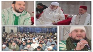 بحضور العبادي ورؤساء المجالس العلمية..شاهدوا الآلاف يحيون بالبودشيشية الذكرى السابعة لوفاة سفير السلم بالعالم الشيخ حمزة ابن العباس