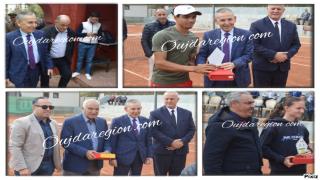 الوالي خطيب لهبيل يتوج الفائزين في دوري التنس بوجدة