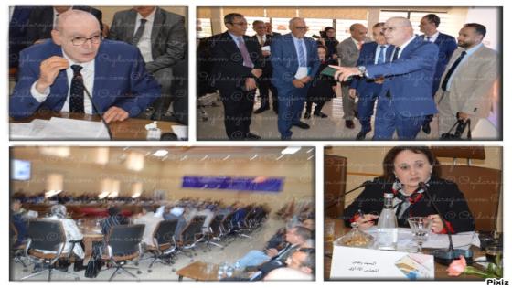 صوت وصور..بجانب والي الجهة وعمال الاقاليم بنجلون تتراس المجلس الإداري للوكالة الحضرية وجدة الذي انصب على تشجيع الاستثمار