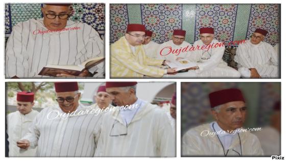 بحضور الوالي الجامعي لجنة ملكية برئاسة قيس بنيحي تسلم هبة ملكية لسيدي يحي بوجدة