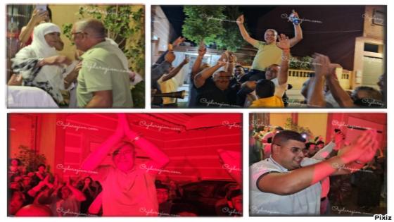 شاهدوا الاحتفال بفوز توتو بالمرتبة الأولى برلماني على جرادة