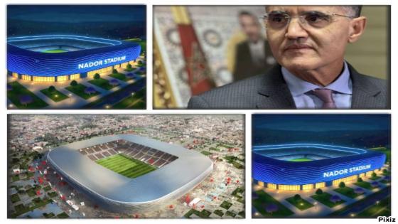 الناظور..العامل الشعراني واقف على تسريغ ورش الملعب الكبير لوضع انطلاقة جدية لصرح رياضي استراتيجي