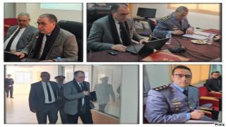 الوكيل العام بوجدة يجتمع بالضابطة القضائية