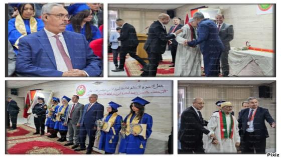 شاهدوا بوجدة بعد مبادرة الحموشي الإنسانية والي الامن الزيداوي يتوج ابناء الامن الوطني المتفوقين ويكرم المتقاعدين بحضور قوي لمؤسسة محمد السادس للأعمال الاجتماعية لموظفي الأمن الوطني
