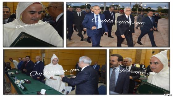 شاهدوا وزير التجهيز نزار بركة ينصب الحتاش عاملا على جرسيف