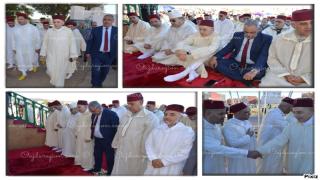الوالي خطيب الهبيل يترأس صلاة عيد الفطر بمصلى سيدي يحي بوجدة