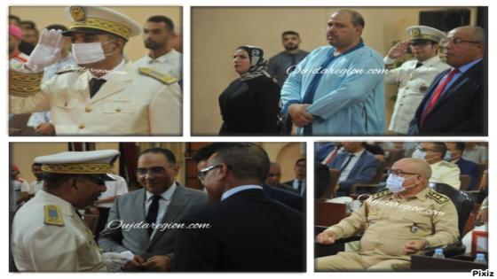 ابن الصحراء المغربية حبوها عامل اقليم بركان يترأس حفل الانصات لخطاب عيد العرش المجيد