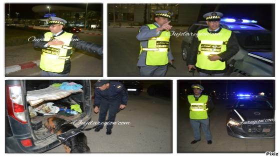 شاهدوا..يقظة مشددة للدرك الملكي بمطار وجدة أنكاد