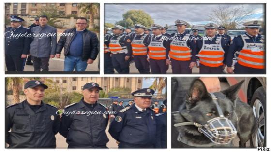 شاهدوا بوجدة البوليس في حالة تاهب لتامين ليلة رأس السنة