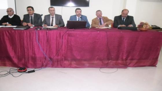 وجدة:المدير الاقليمي للتعليم يتدارس تنزيل مشاريع الرؤية الاستراتيجية 2015-2030